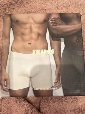 SKIMS Mens Boxer Briefs pack of 3 SET size Small NWT